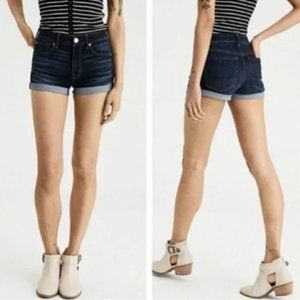 Level Stretch Hi rise Jean Shortie